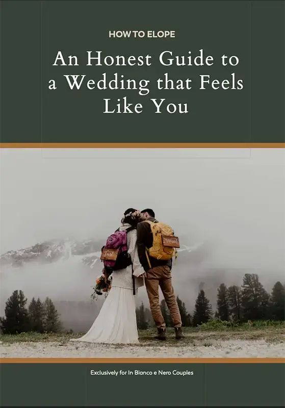 Destination Elopement Photographers Italy Europe | In Bianco e Nero 98 elopement photographers helping couples plan meaningful weddings