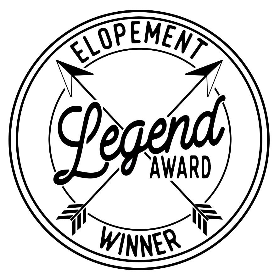 Elopement Photography Legend Award Winner